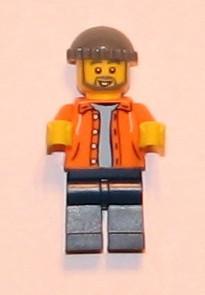LEGO Minifigure-Lighthouse Keeper (5770)-Town-CTY239-Creative Brick Builders